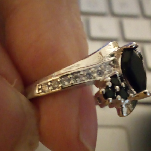 💝2/$20💝NWOT - Sterling Silver Classic Style Crystal Prong Setting Ring - 7 3/4 - Picture 8 of 13